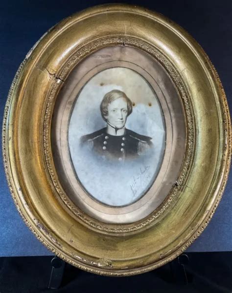 Military Portrait Ca 1835 Colonel Stephen W Kearny Father Of Us