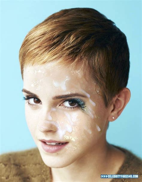 Emma Watson Cum Facial Fake 005 Celebrity Fakes 4u