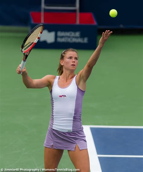 Giorgi is known for her aggressive style of game and her powerful flat groundstrokes, and is Camila Giorgi | Rogers Cup 2014 - WTA Premier 5 (Montreal ...