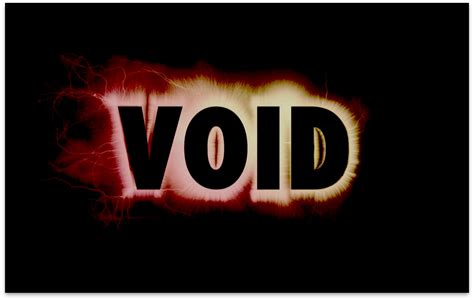 Void Enter The Void Typography Bad Dreams Void Credits Enter