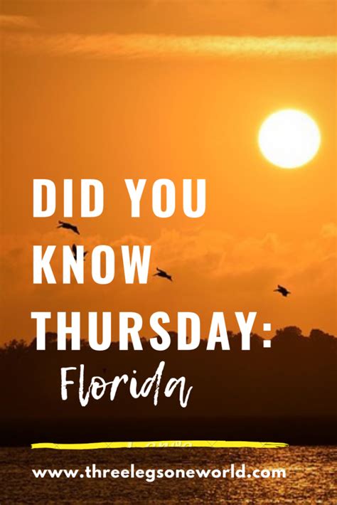 Is there a way to order it? Did you know that the history of Florida can be traced ...