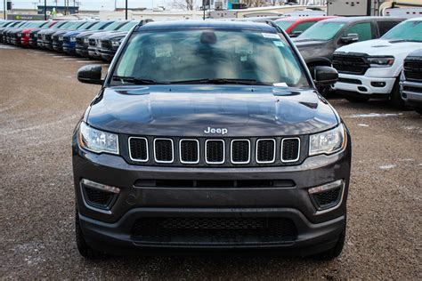 Compass buyers can now add more safety features to the base sport trim level. New 2020 Jeep Compass Sport 4x4 | Heated Seats and ...