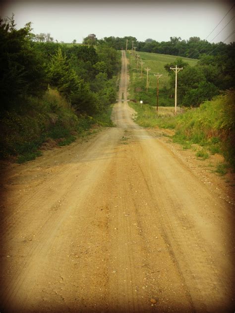 A Long Dirt Road Country Roads Nature Photography Road