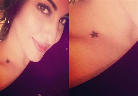Sonakshi Sinha Gets A Star Tattoo Inked On Her Birthday See Pics Lifestyle News India Tv