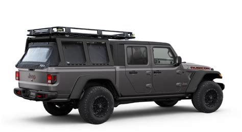 The concept jeep has a rooftop tent that can sleep four and features often found inside a typical camper, such as a refrigerator, stove, and table. Tops! Canopy / covers / toppers / racks possibilities for ...