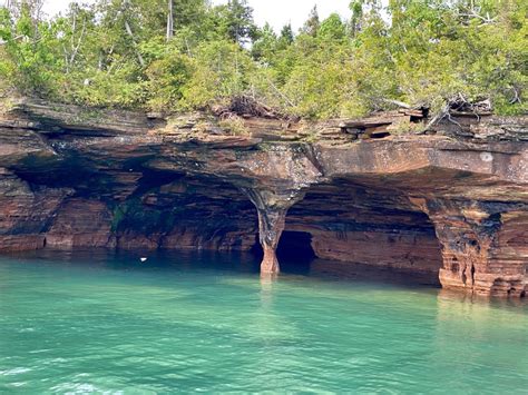 Sea Cave Devils Island Wisconsin Oc Outdoors