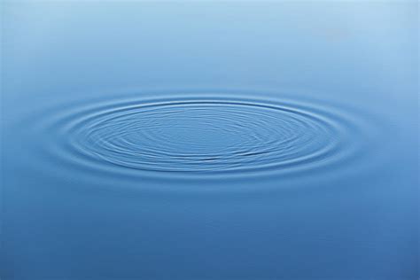 Water Ripples On The Surface Of Smooth By Alex Potemkin