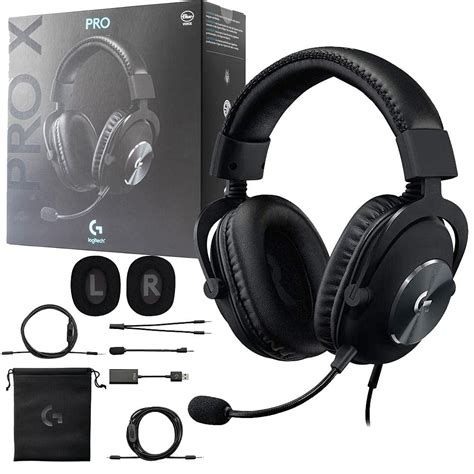 Logitech G PRO X Casque Gamer Over Ear Avec Micro BLUE VO CE DTS Headphone X Transducteurs PRO