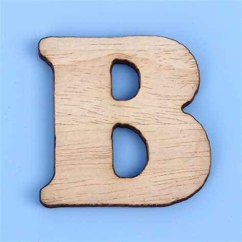 0 3cm Thick Decorative Wooden Mdf Cut Single Alphabet Letters 034 A Z