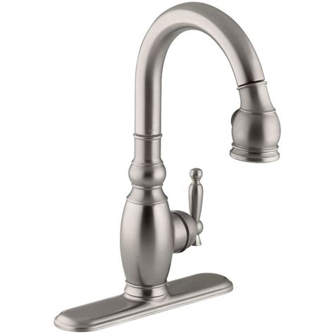 Explore kohler toilets, faucets, sinks, showers and other kitchen and bathroom products. KOHLER Mistos Single-Handle Pull-Out Sprayer Kitchen ...