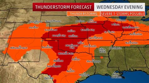 Severe Storms Will Target The Plains And Midwest This Evening Ahead Of