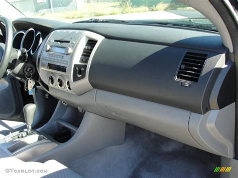 2007 Toyota Tacoma V6 Prerunner Trd Access Cab Graphite Gray Dashboard