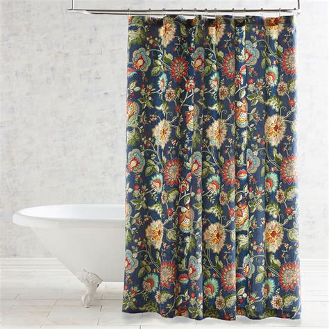 Avery Floral Shower Curtain Pier 1 Imports Floral Shower Curtains