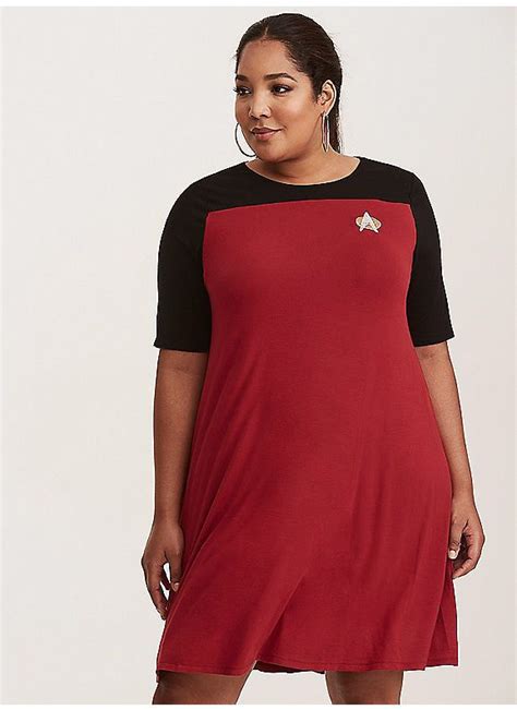 Torrid Halloween Star Trek Skater Dress Plus Size Cosplay Plus