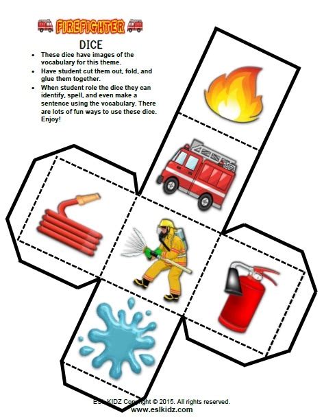 Fireman Worksheet For Kids Worksheets For Kids Kids G