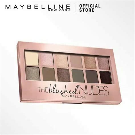 maybelline the blushed nudes eyeshadow palette 9gr