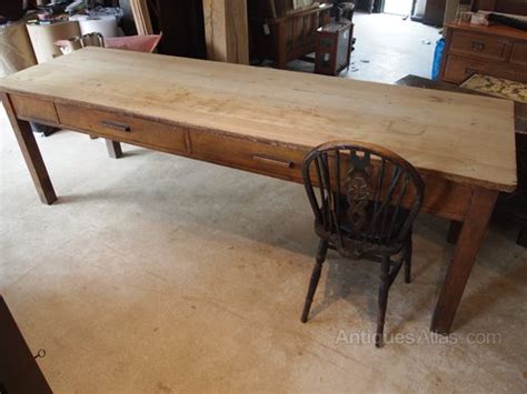 Table Edwardian Pine School Refectory Dining Antiques Atlas