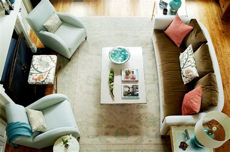 Turquoise And Brown Living Room Transitional Living Room Kara Cox