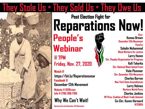 black activists demand biden make a down payment on reparations now workers world