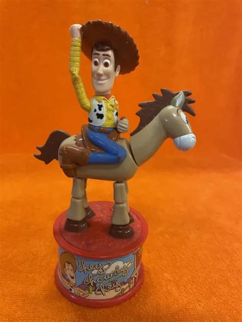 Vintage Disney Pixar Toy Story 2 Woody Mcdonalds Happy Meal Toy 1999 1000 Picclick