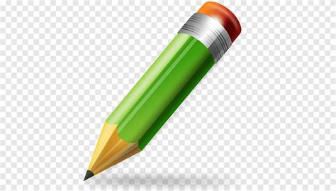 Pencil Eraser Icon Green Pencil Icon Pencil Pen Png Pngegg