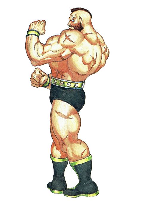 Zangief Artwork For Capcomunitys Street Fighter Ii Special Champion