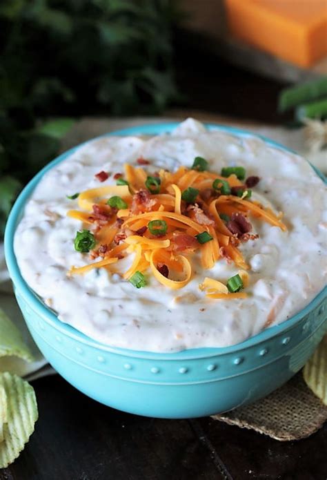 Bacon Cheddar Ranch Dip The Kitchen Is My Playground