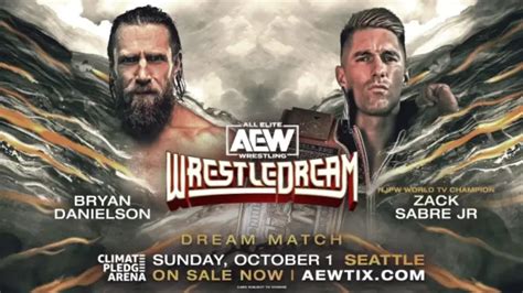 Bryan Danielson Vs Zack Sabre Jr Set For Aew Wrestledream Cultaholic Wrestling