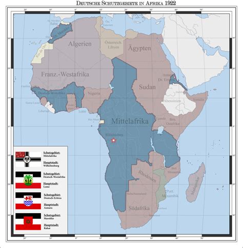 Click on the map above for more detailed country maps of africa. German colonies in Africa 1922 (alternate history) by Arminius1871 | Alternate history, History ...