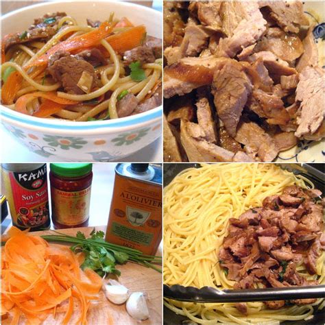 After christmas my kitchen is left with a ton of glögg that was. Leftover Pork = Sesame Noodles | Leftover pork loin ...