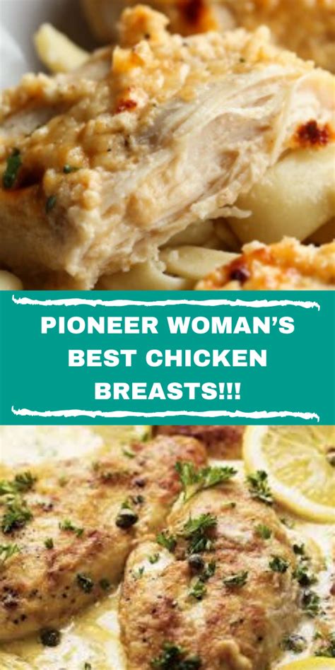 Cover and cook until the internal temperature reads 165˚, 35 to 45 minutes more (depending on the size of your chicken pieces). PIONEER WOMAN'S BEST CHICKEN BREASTS!!! in 2020 | Food ...