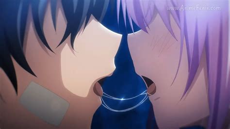Shuu Y Kisara Se Dan Tremendo Beso Con Lengua Y Todo Termina Riko Momentos Divertidos Anime