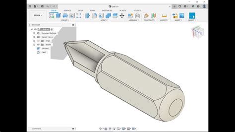 How To Open Solidworks Step File In Fusion 360 Youtube