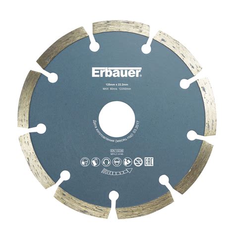 Erbauer (Dia)125mm Diamond cutting disc | Departments | DIY at B&Q