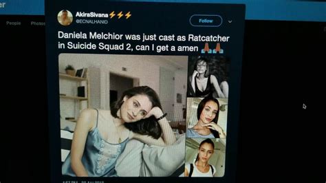 Do you like this video? Daniela Melchior Cast as Ratcatcher in The Suicide Squad ...