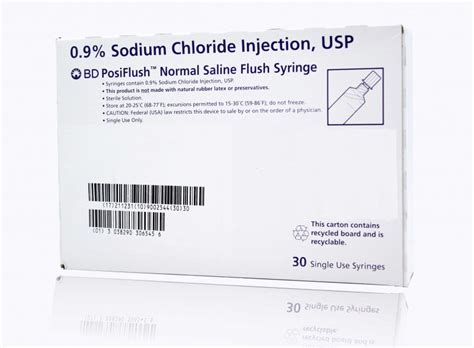 Bd 306545 Bd Posiflush Normal Pre Filled Saline Syringe Esutures