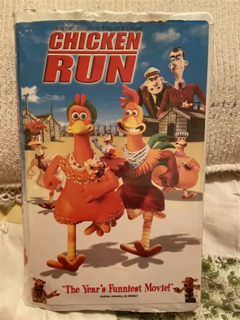 Chicken Run Vhs Vcr Video Tape Clamshell Animation Dreamworks The Best Porn Website