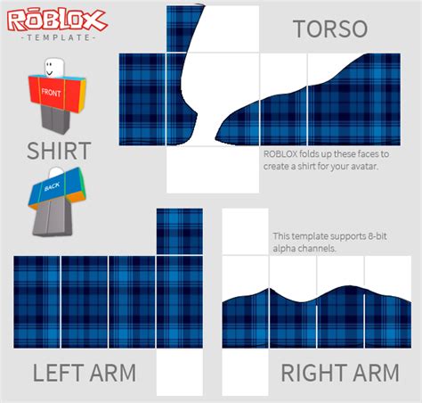 Aesthetic Roblox Shirt Template Png