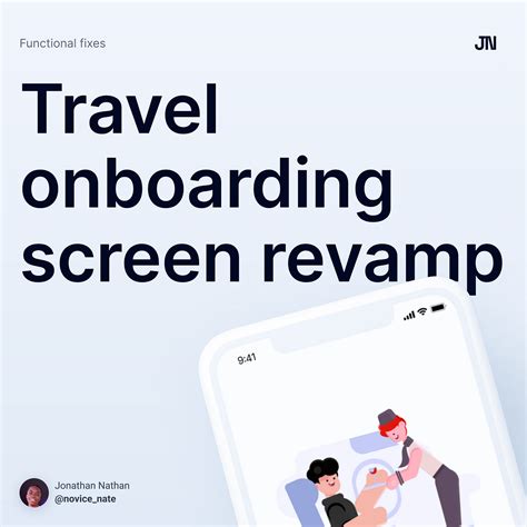 Onboarding Screen Redesign Functional Fixes 6 By Jonathan Nathan