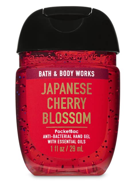 Bath And Body Works Pocketbac Hand Sanitizer Gel Japanese Cherry Blossom 1oz Hand Sanitizers