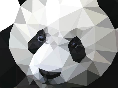 Low Poly Panda By Kevin Fivé On Dribbble