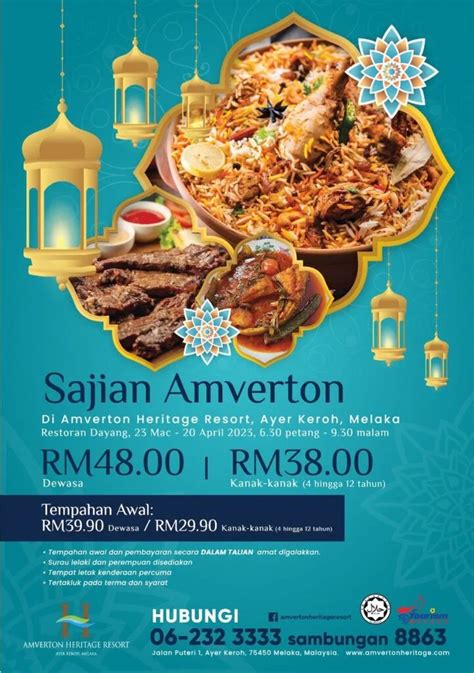 Senarai Buffet Ramadan Melaka 2023 Di Hotel Yang Ada Sijil Halal
