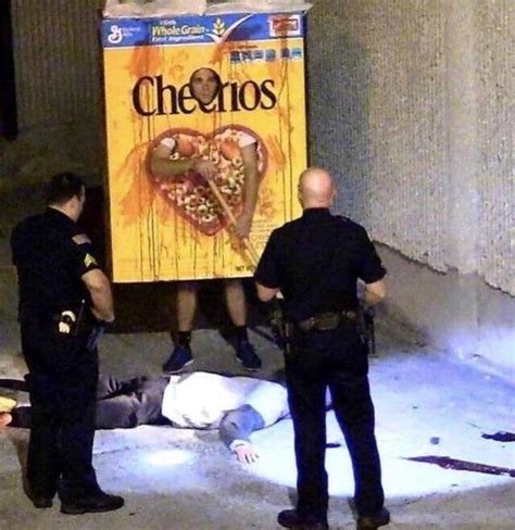The murder of a beautiful, aspiring actress. Blursed Cereal Killer : blursedimages