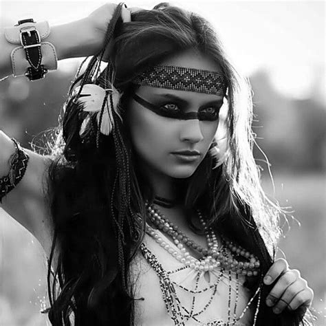Beautiful Native American Women Headdress Sex Positive