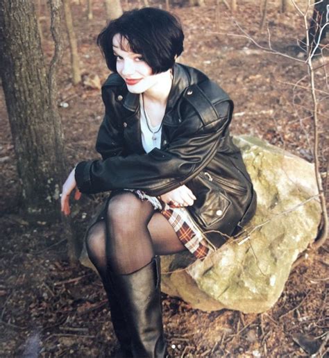 Christina Hendricks Looks Nearly Unrecognizable In Throwback Goth Photos From High School