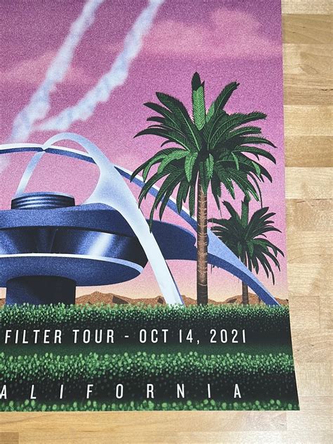 Rolling Stones 2021 Poster No Filter Tour Los Angeles Ca 1014