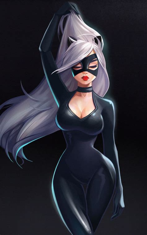 Artstation Black Cat Julia Kovalyova Black Cat Marvel Spiderman