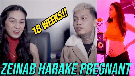Full Story Zeinab Harake Pregnant Together Again With Skusta Clee Youtube