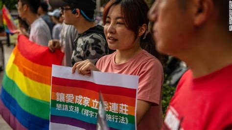 Taiwan First Country Legalize Same Sex Marriage Current Hunt