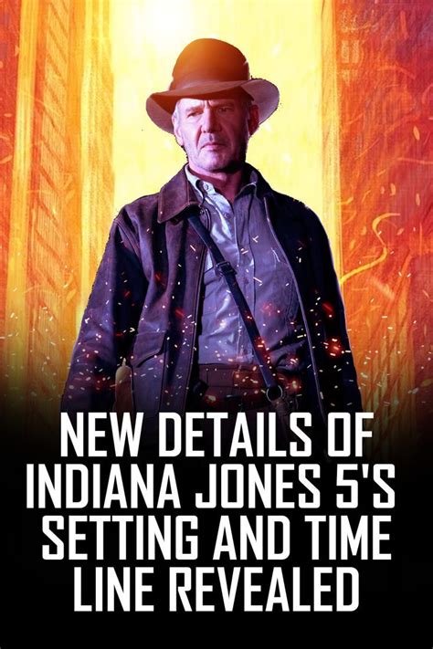 New Promotional Artwork For The Fifth Indiana Jones Film Indicates The